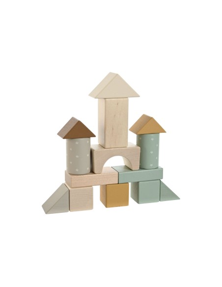Wooden Game Home ESPRIT Yellow Brown Natural Mint