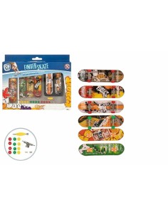 Finger skateboard set Colorbaby 10 x 3 cm 24 Pieces