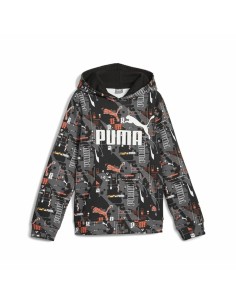 Children’s Hoodie Puma  Ess+ Futureverse Aop Black