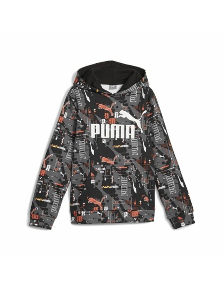 Children’s Hoodie Puma  Ess+ Futureverse Aop Black