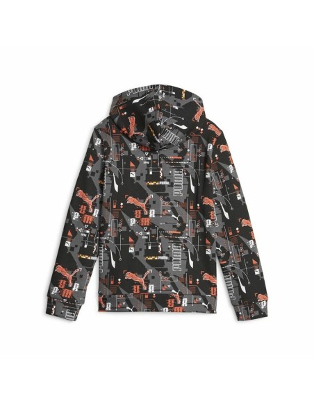 Children’s Hoodie Puma  Ess+ Futureverse Aop Black