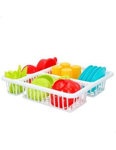 Children’s Dinner Set Colorbaby Toy Drainer 26 Pieces (12 Units) 2