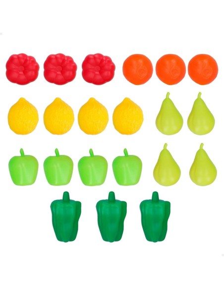 Toy Food Set Colorbaby 21 Pieces (10 Units)