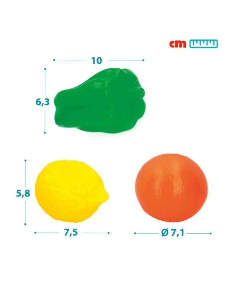 Toy Food Set Colorbaby 22 Pieces (12 Units)