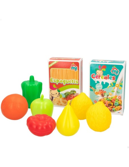 Toy Food Set Colorbaby Kitchenware and utensils 34 Pieces 33 Pieces (16 Units)