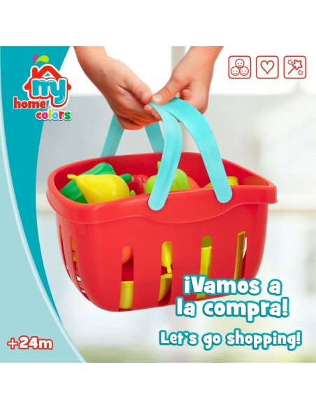 Toy Food Set Colorbaby Kitchenware and utensils 36 Pieces (12 Units)