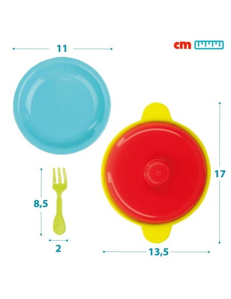 Toy Food Set Colorbaby Kitchenware and utensils 36 Pieces (12 Units)