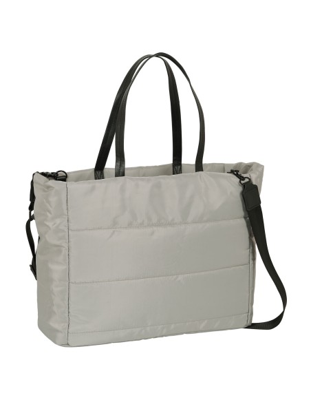 Bag Minnie Mouse Teen Sand Padded Grey 40 x 31 x 17 cm
