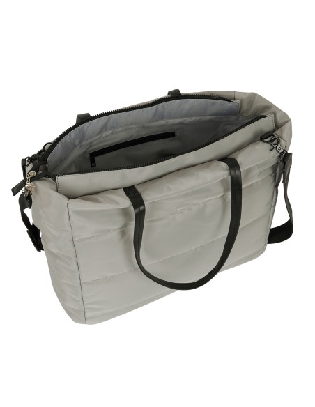 Bag Minnie Mouse Teen Sand Padded Grey 40 x 31 x 17 cm