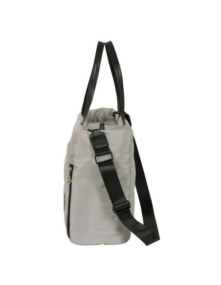 Bag Minnie Mouse Teen Sand Padded Grey 40 x 31 x 17 cm