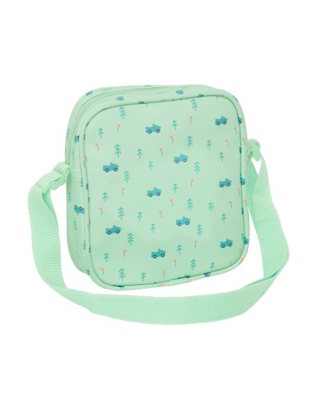 Shoulder Bag Safta Cars Green 16 x 18 x 4 cm