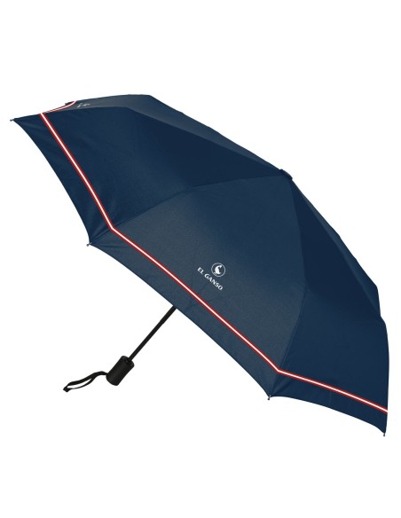 Foldable Umbrella El Ganso Classic Navy Blue 102 cm