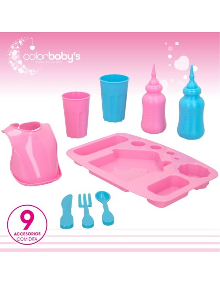 Dolls Accessories Colorbaby Baby Doll 15 Pieces 20 x 2 x 15 cm 12 Units