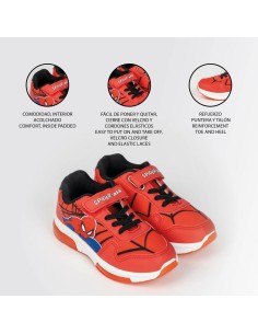 LED Trainers Spider-Man Red 2