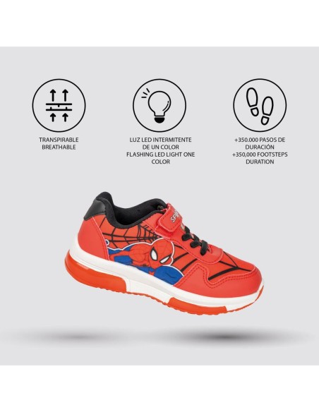 LED Trainers Spider-Man Red
