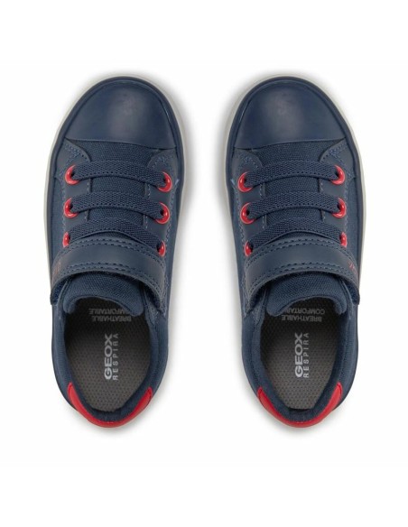 Sports Shoes for Kids Geox Gisli Navy Blue