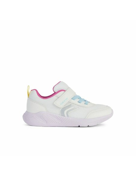 Sports Shoes for Kids Geox Sprintye White