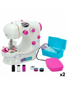 Toy sewing machine Cra-Z-Art Shimmer 'n Sparkle 18,5 x 19 x 11 cm (2 Units)