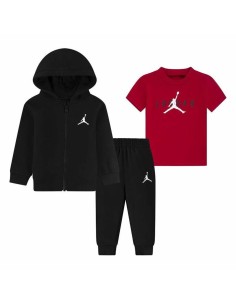 Sports Outfit for Baby Jordan Essentials Fleeze Box Black Red