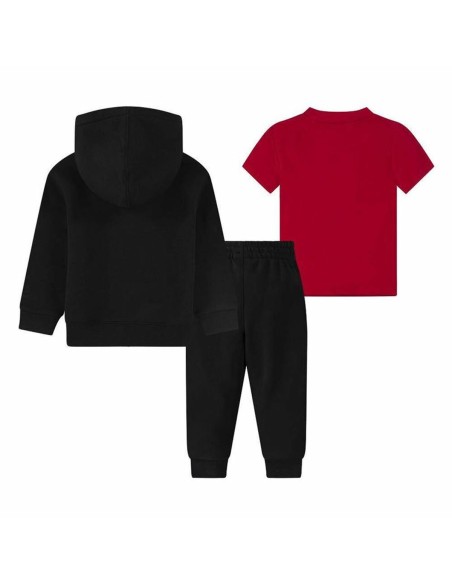 Sports Outfit for Baby Jordan Essentials Fleeze Box Black Red