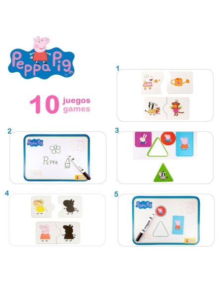 Multi-game Table Peppa Pig (6 Units)