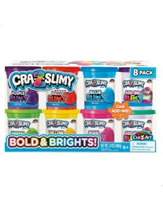 Modelling Clay Game Cra-Z-Art Bold&Brights (6 Units) Slime 2