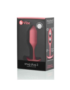Anal plug B-Vibe 2 Orange Coral