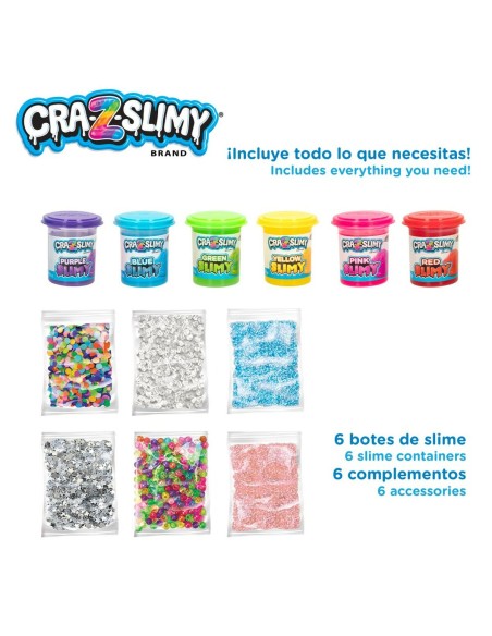 Modelling Clay Game Cra-Z-Art Bold&Brights (6 Units) Slime