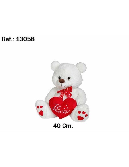 Fluffy toy Artesanía Beatriz Te Quiero 40 cm Bear