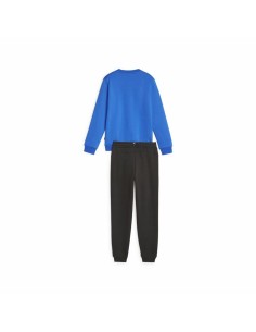 Children’s Tracksuit Puma No.1 Logo Blue Black 2