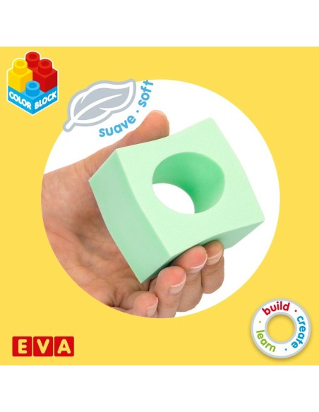 Building Blocks Color Block 32 Pieces EVA (4 Units)