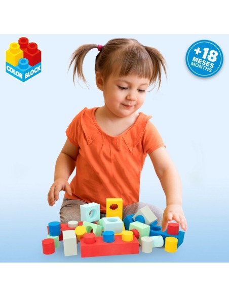 Building Blocks Color Block 32 Pieces EVA (4 Units)