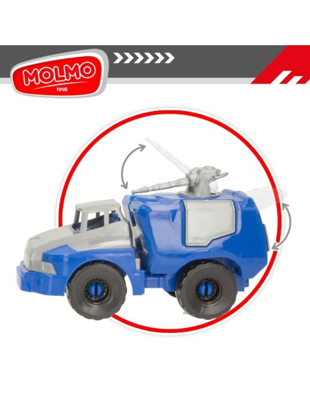 Set of cars Colorbaby 20 x 12 x 8,5 cm 6 Units 3 Pieces Police Officer