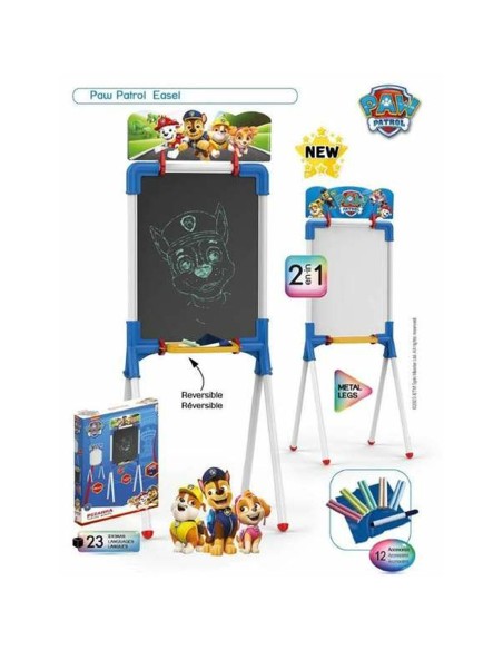 Double-sided Slate The Paw Patrol 37 x 32 x 98 cm