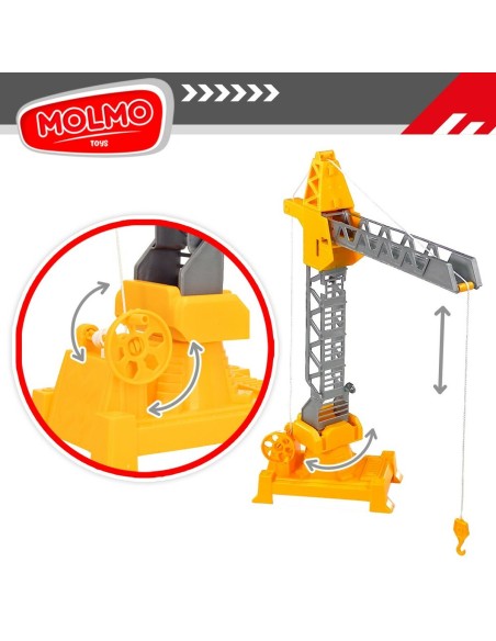 Construction Vehicles Colorbaby 31 x 41 x 9,5 cm (4 Units) 3 Pieces