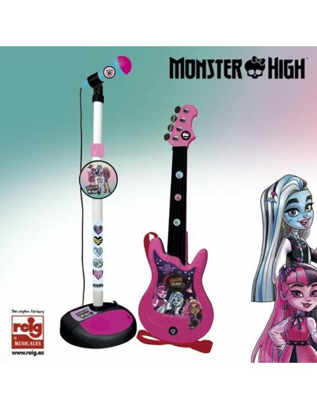 Baby Guitar Monster High Karaoke Microphone