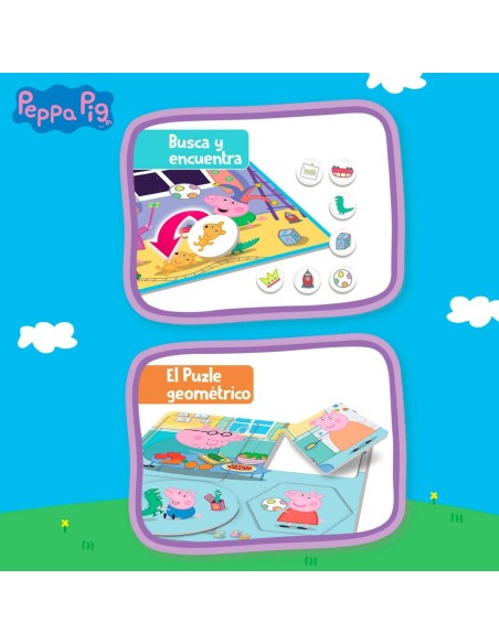 Educational Game Peppa Pig Edu Games Collection 24,5 x 0,2 x 24,5 cm (6 Units) 10-in-1