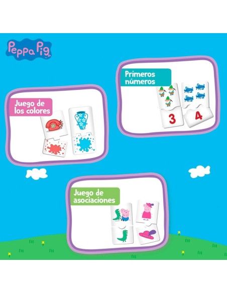 Educational Game Peppa Pig Edu Games Collection 24,5 x 0,2 x 24,5 cm (6 Units) 10-in-1
