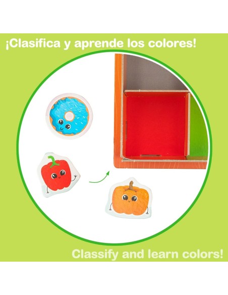 Educational Game Lisciani 26 x 6 x 26 cm Colours Montessori method 61 Pieces 6 Units