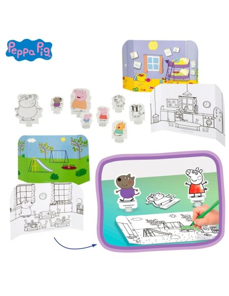 Educational Game Peppa Pig 23 x 31 x 9 cm (6 Units)