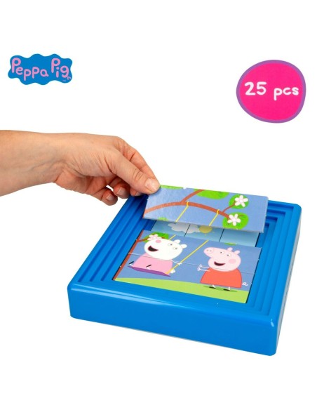 Child's Puzzle Peppa Pig 25 Pieces 19 x 4 x 19 cm (6 Units)