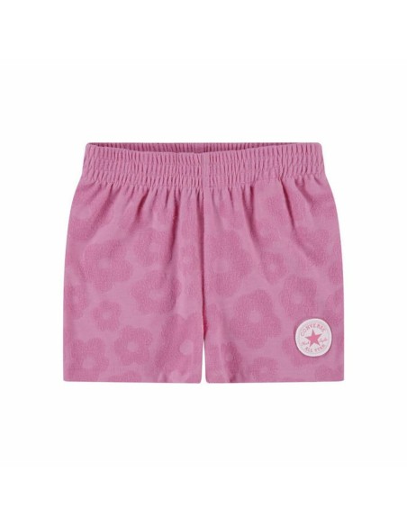 Children's Sports Outfit Converse Floral Jacquard Dark pink