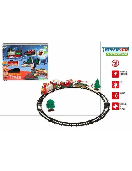 Electric Train Speed & Go 91 x 44 x 30 cm 20 Pieces