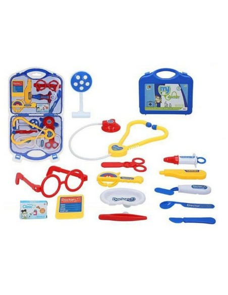Toy Medical Case with Accessories My Doctor Colorbaby (14 pcs)