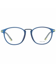 Men' Spectacle frame Police VPL558-490TA5 Blue Ø 49 mm