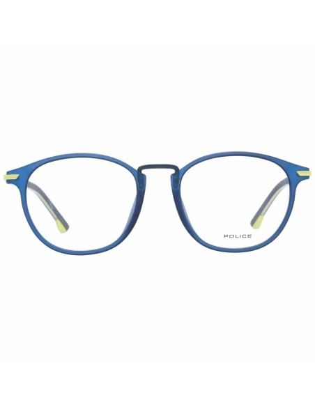 Men' Spectacle frame Police VPL558-490TA5 Blue Ø 49 mm