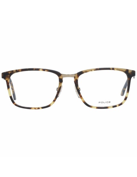 Men' Spectacle frame Police VPL684-52741M Yellow Ø 52 mm