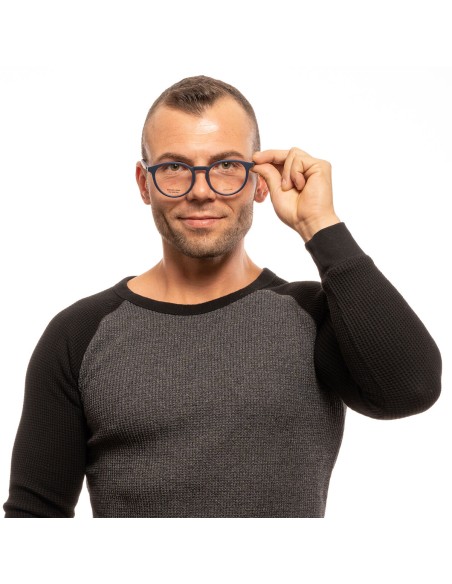 Men' Spectacle frame Police Blue Ø 52 mm