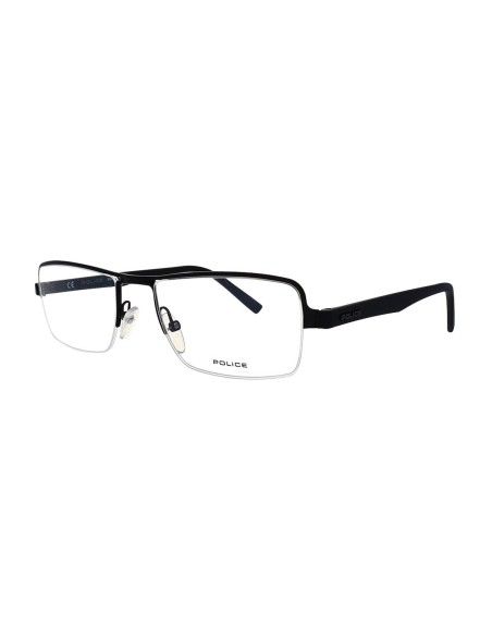 Men' Spectacle frame Police Black Ø 52 mm