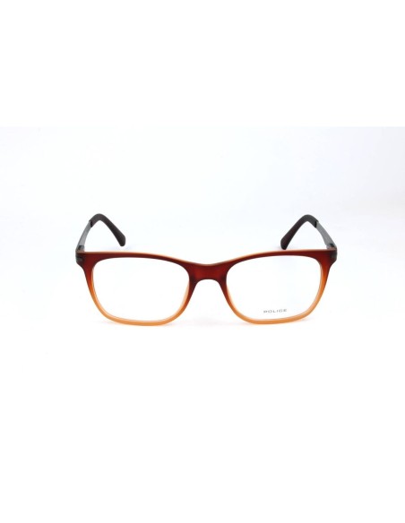Men' Spectacle frame Police V1974-52N66M Brown Ø 52 mm